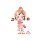 POP MART SKULLPANDA × Figura Nana-Komatsu Nana, 3.54 pulgadas de altura, juguetes para decoración moderna del hogar, juego de juguetes coleccionables para accesorios de escritorio, 1 pieza