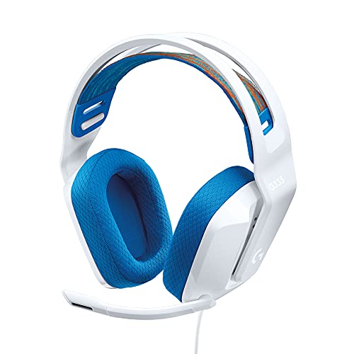 Auriculares para juegos con cable Logitech G335, con tapa para...