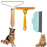 Inarowdz Épilateur pour poils d'animaux pour meubles, épilateur pour chien pour canapé, 3 outils d'épilation pour tapis, épilateur pour fourrure de chien, outil d'épilation pour animaux de compagnie, épilateur pour meubles, lit pour animal domestique, arbre de voiture