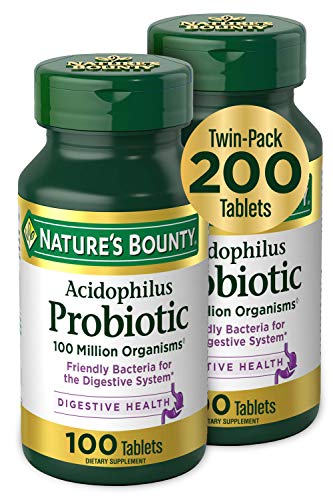 Probiótico Acidophilus de Nature's Bounty,...