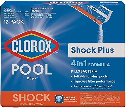 Clorox Pool&Spa 32312CLX Shock Plus, 12 libras,...