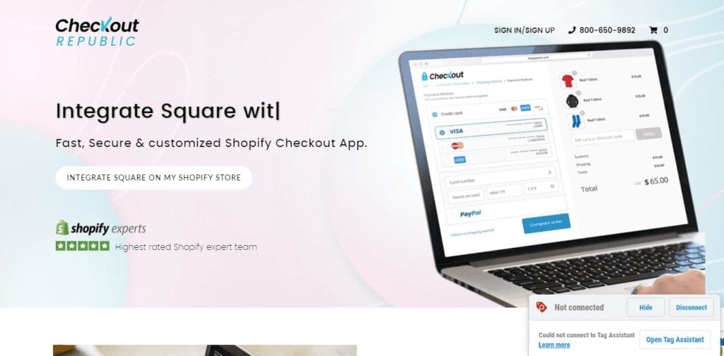 Integrate Square With Shopify Using Webinopoly’s Checkout Republic