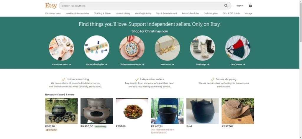 Etsy contre Shopify