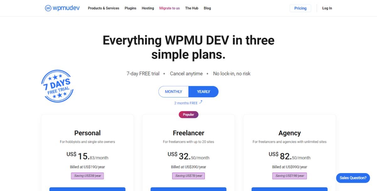 WPMU Pricing