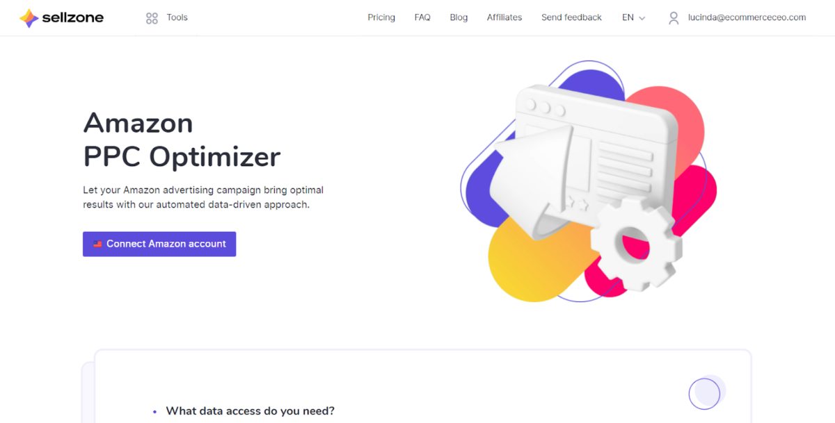 Sellzone Amazon PPC Optimizer