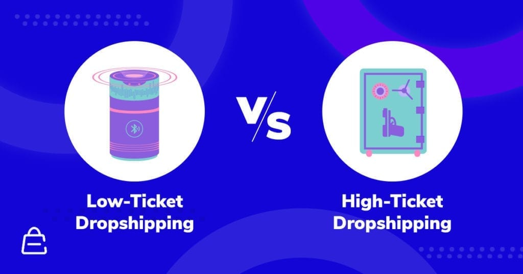 Billet élevé Vs. Dropshipping à bas prix