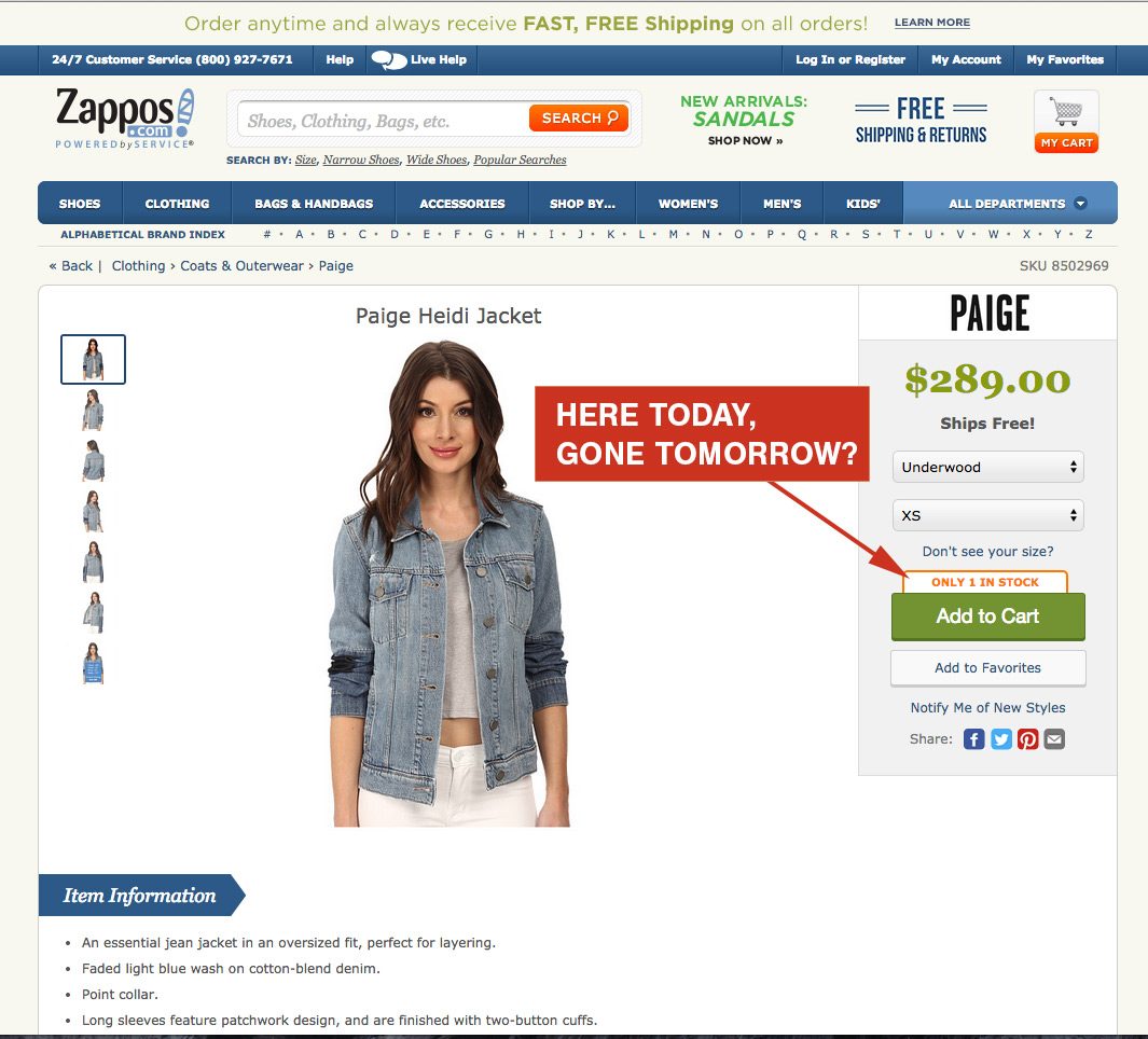 zappos-escasez