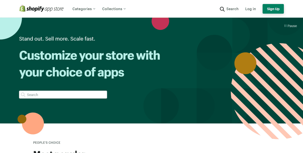 apps.shopify.com Captura de pantalla 1