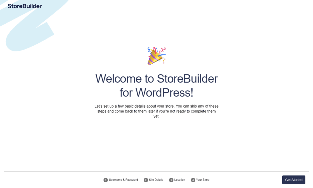 Configuration de StoreBuilder pour WordPress