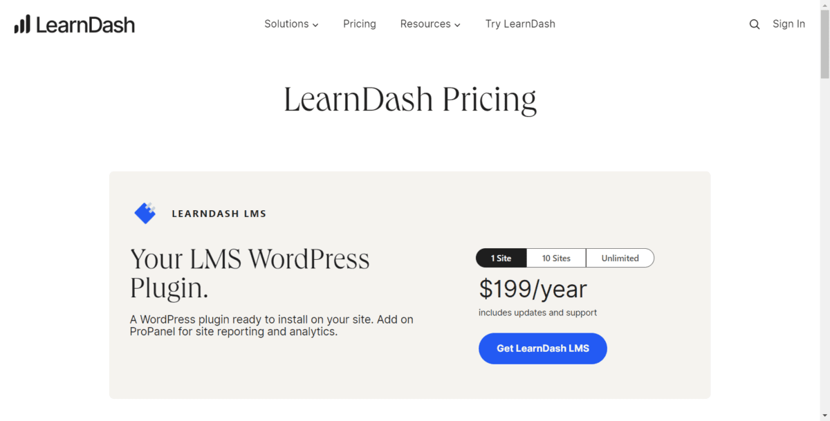 Precios de Learndash